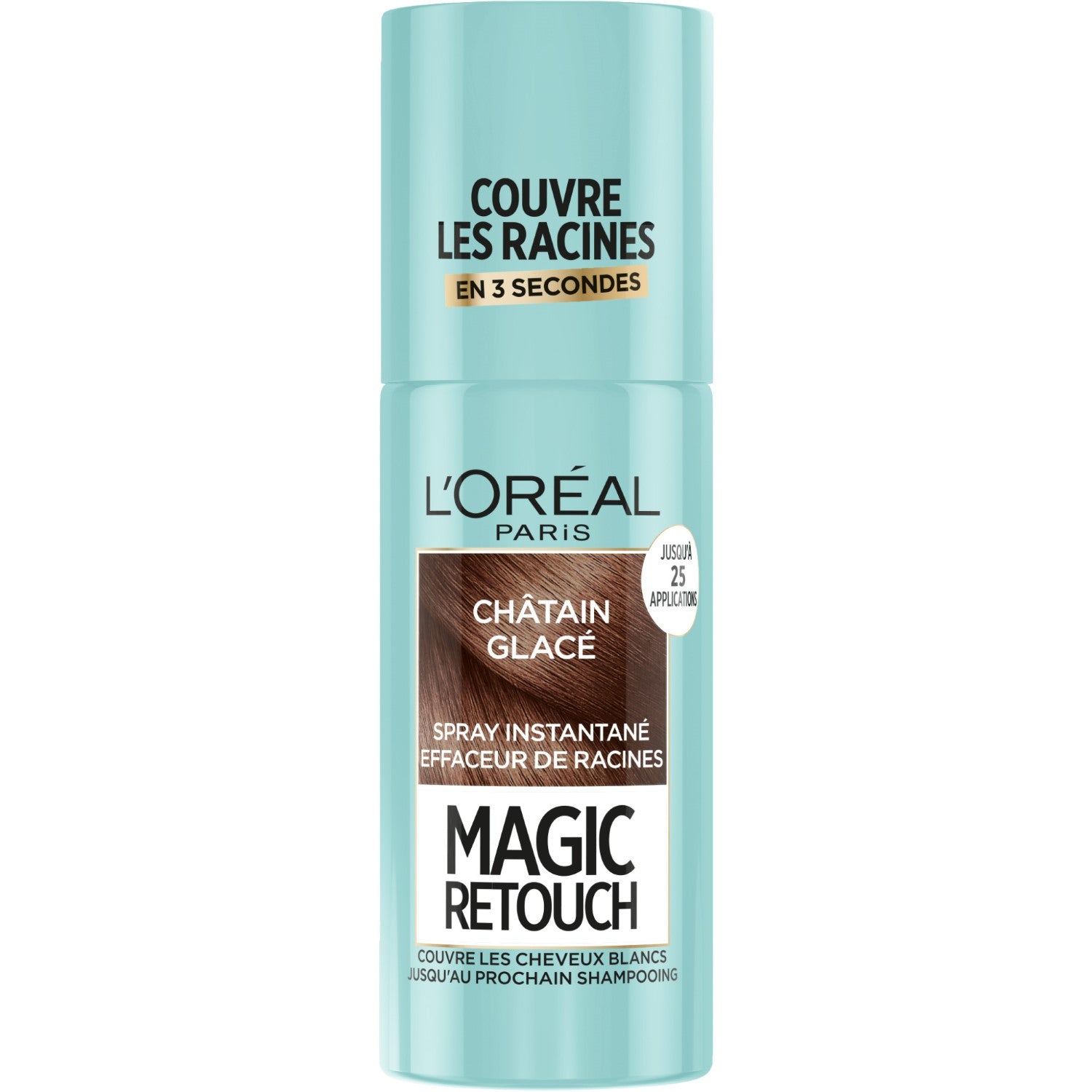 L'Oréal Paris Magic Retouch Spray Correcteur de racines instantané Châtain Glacé 75 ml
