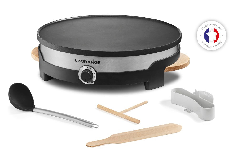 Lagrange Crêpière 1500 W 35 cm noir/gris