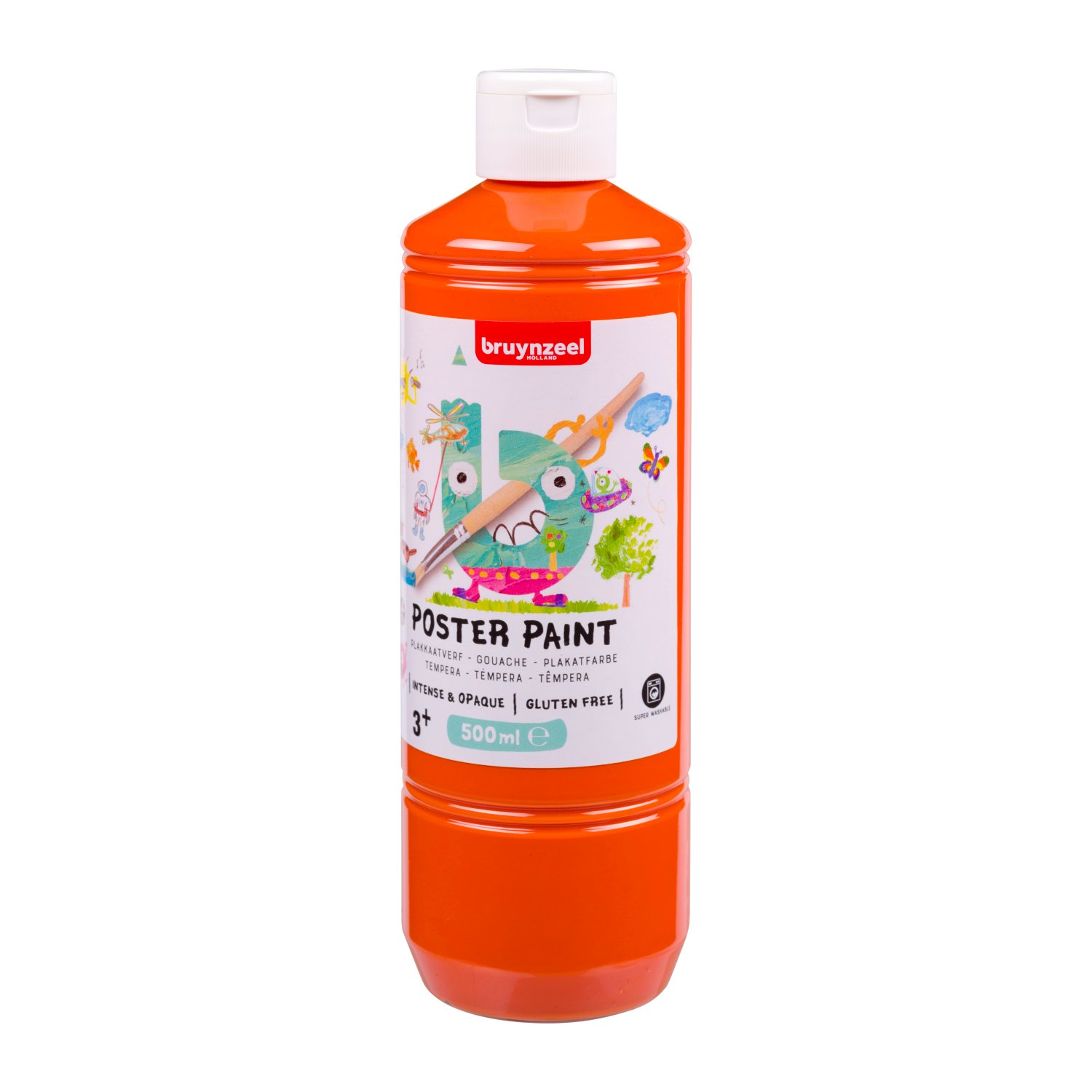 Gouache Bruynzeel 500 ml Orange