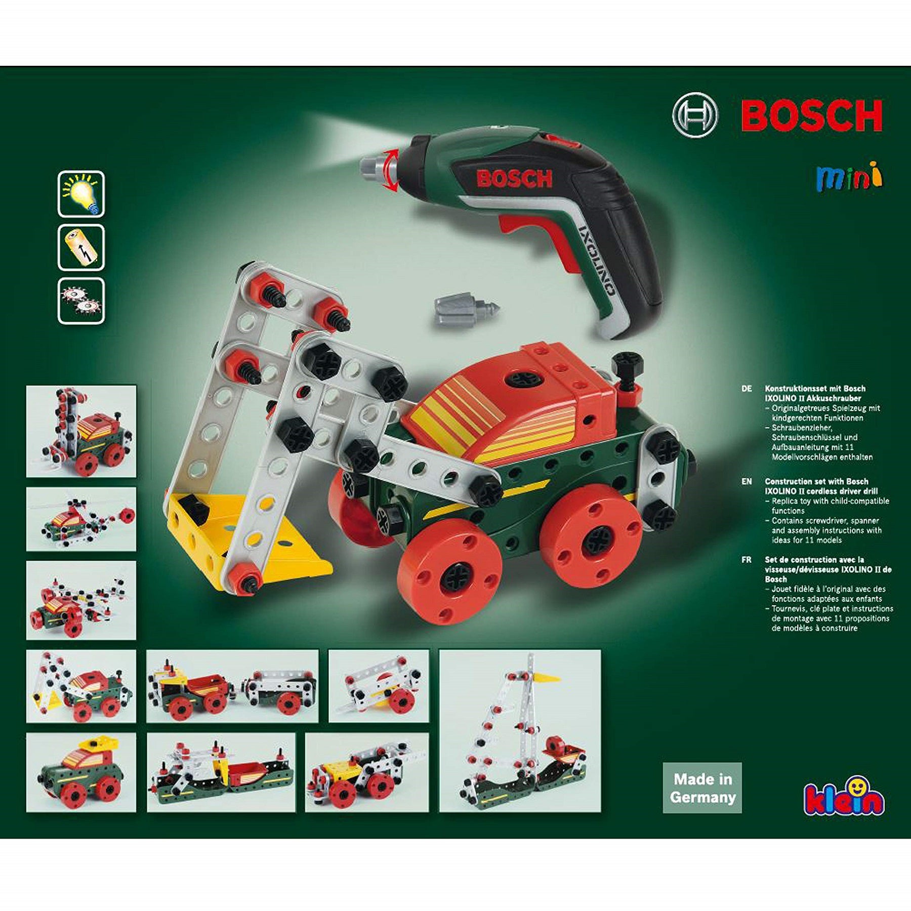 Theo Klein 8497 Kit de construction Multi-Tech avec Bosch Ixolino
