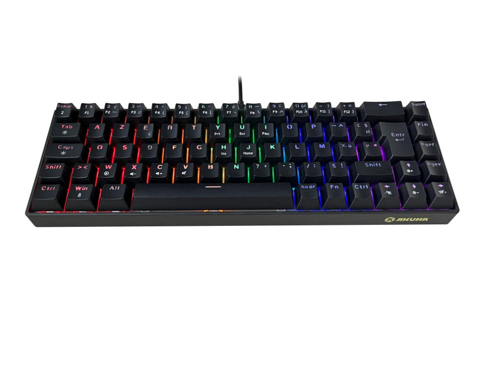 Akuma clavier gaming meka t01 mecanique 60% switch rouge