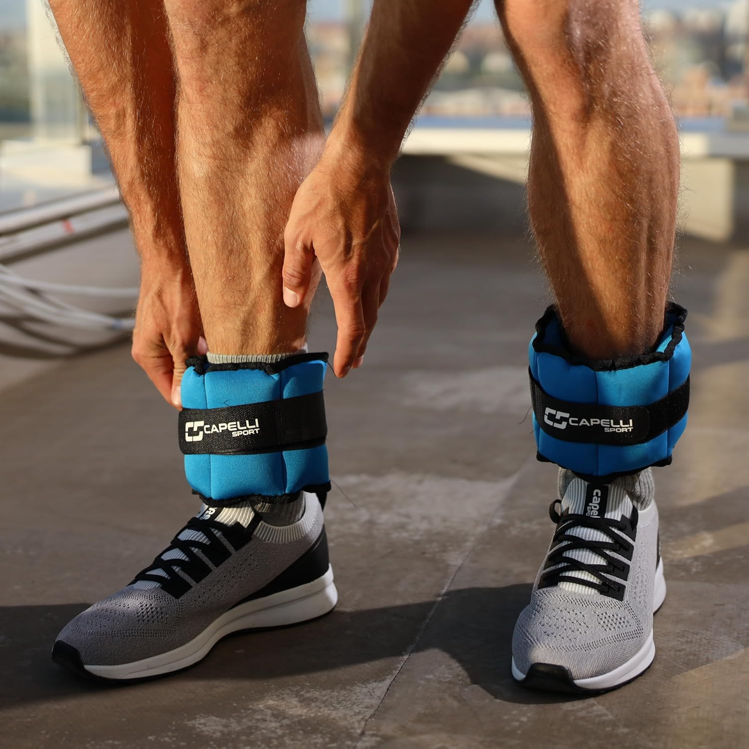 Poids de cheville et poignet 4LB, 2lb*2pcs Poids pour poignet jambe bras pour femmes hommes enfants, Sangles réglables, Poids renforcés pour kinésithérapie, course marche fitness gym entraînement