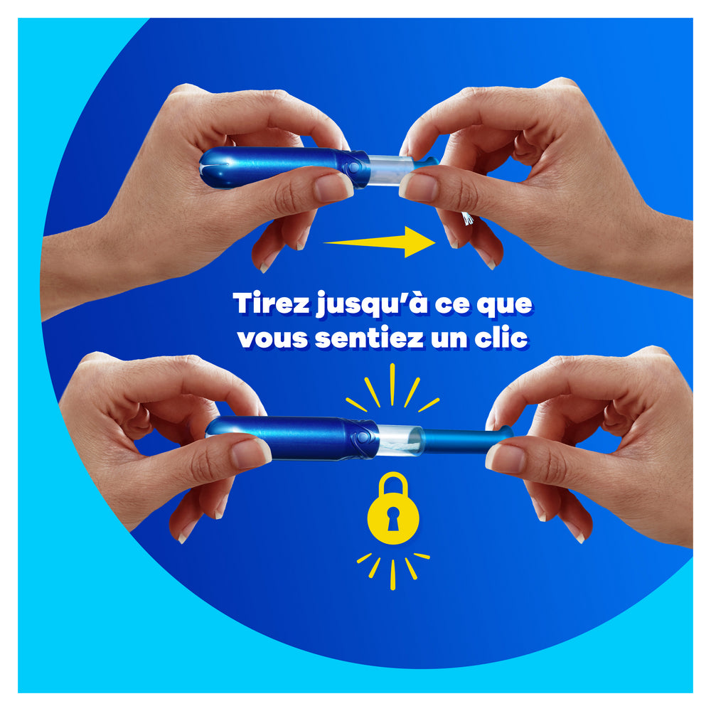Tampax Pearl Compak Super Tampons Avec Applicateur x20, Protection Contre Les Fuites, Confort Et Insertion Facile
