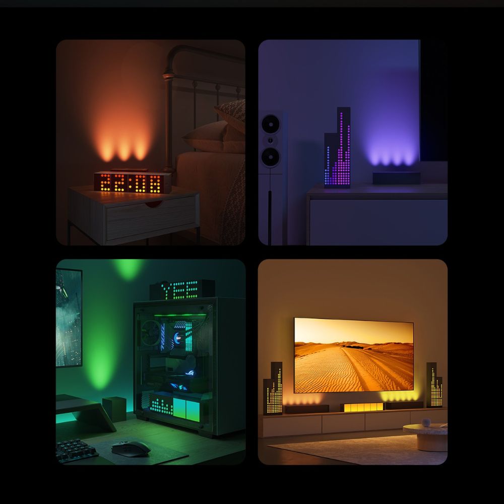 Yeelight Cube Lampe connectée cubique avec extension du panneau