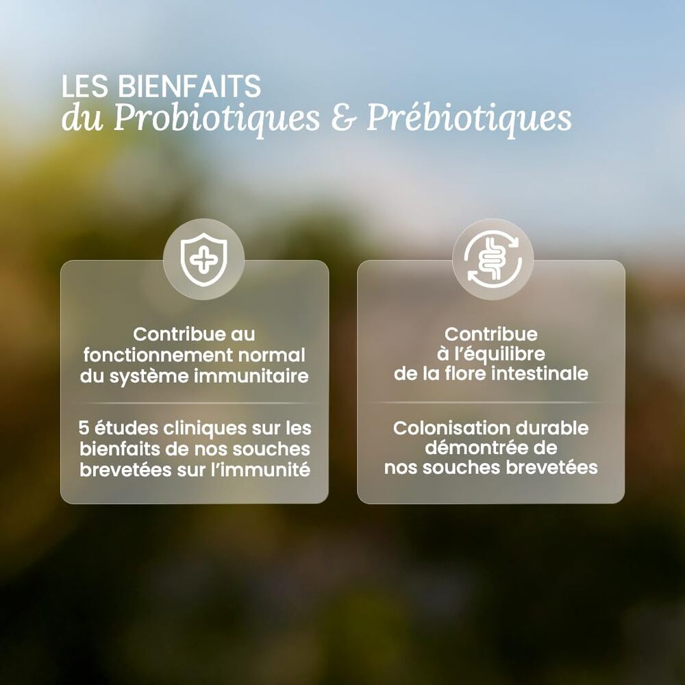 Nutri&Co Probiotiques & Prébiotiques - 60 gélules