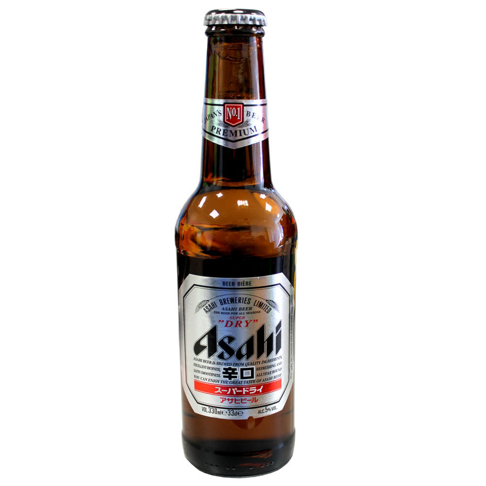 Asahi Bière Japonaise Super Dry 5,0 % - Bouteille 330 ml