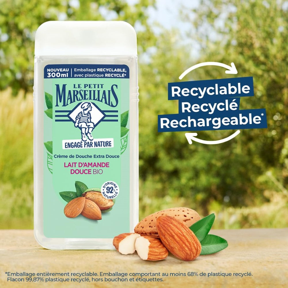 Le Petit Marseillais Gel Douche Lait d'Amande Douce 300 ml