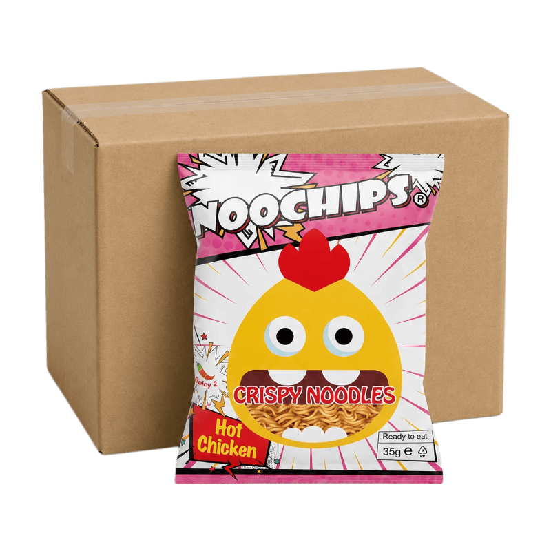 NOOCHIPS - Nouilles croustillantes saveur poulet 35 g x 40