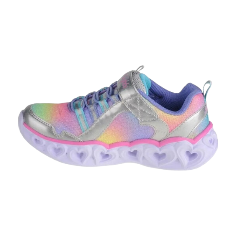 SKECHERS Heart Lights-Rainbow Lux Multi