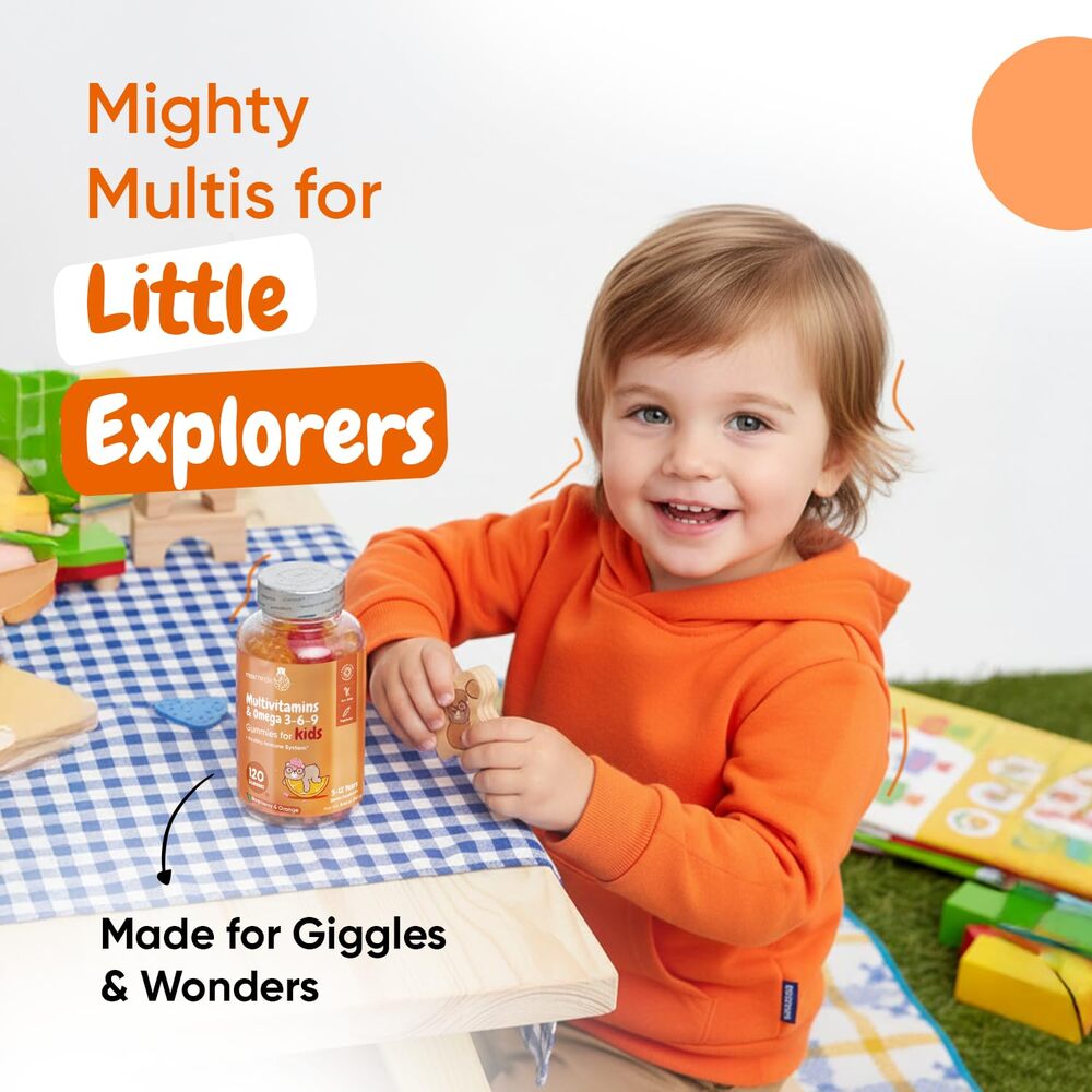 maxmedix Gommes multivitaminées pour enfants, 120 gommes