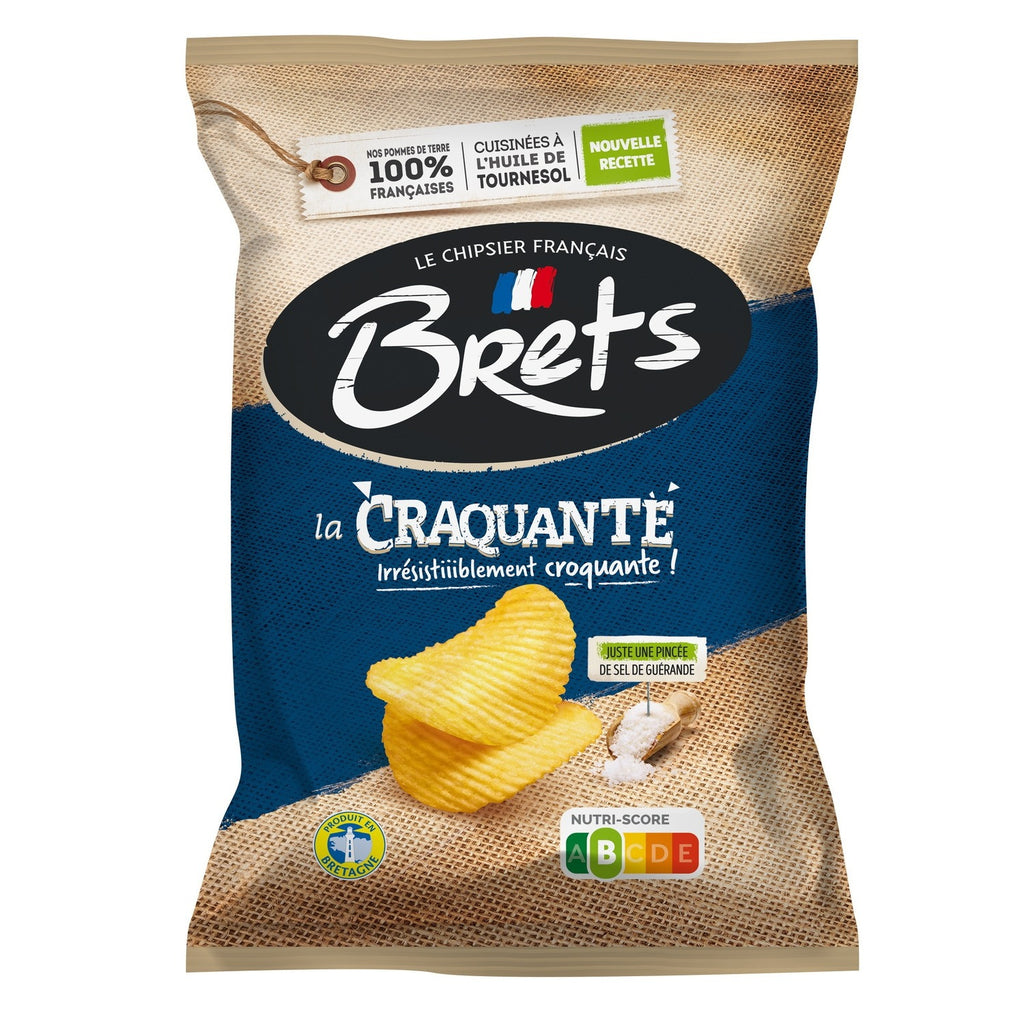 BRETS chips craquant sel 125g