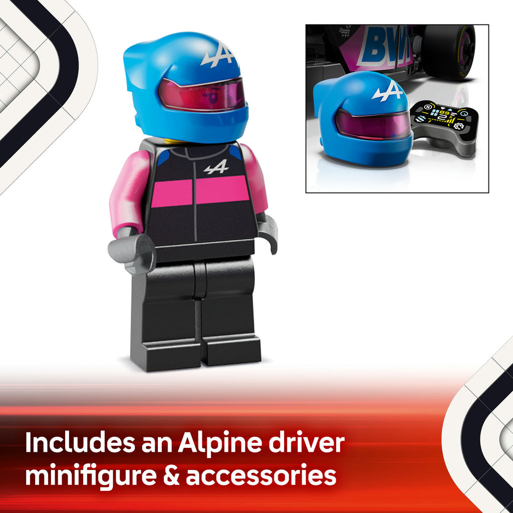 LEGO Speed Champions 77248 Voiture F1® BWT Alpine Team A524
