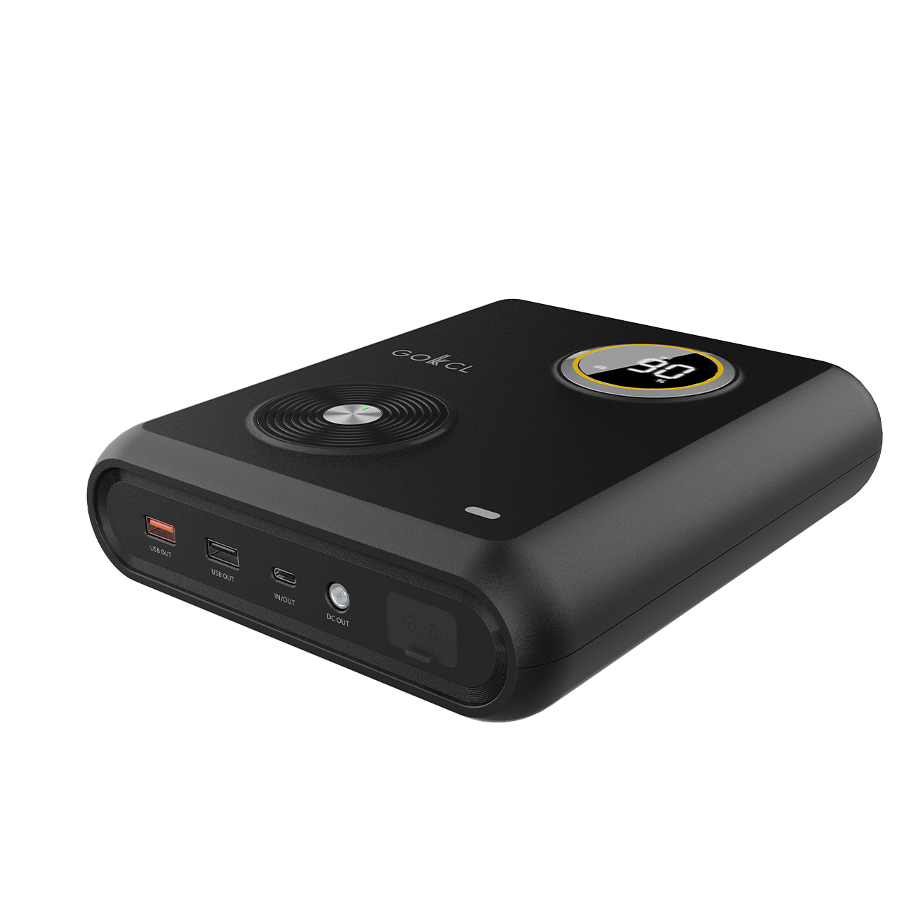 GOKKCL GK03 Démarreur de voiture à ions sodium 27500 mAh, Batterie externe à charge rapide PD60W, Réactivable à zéro volt, 5 ans de veille par charge