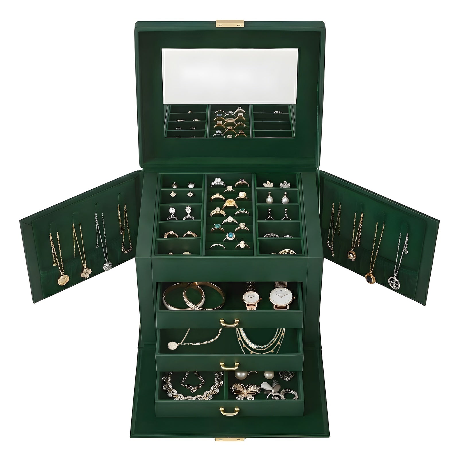 JOYFURNOS Boîte à bijoux à 4