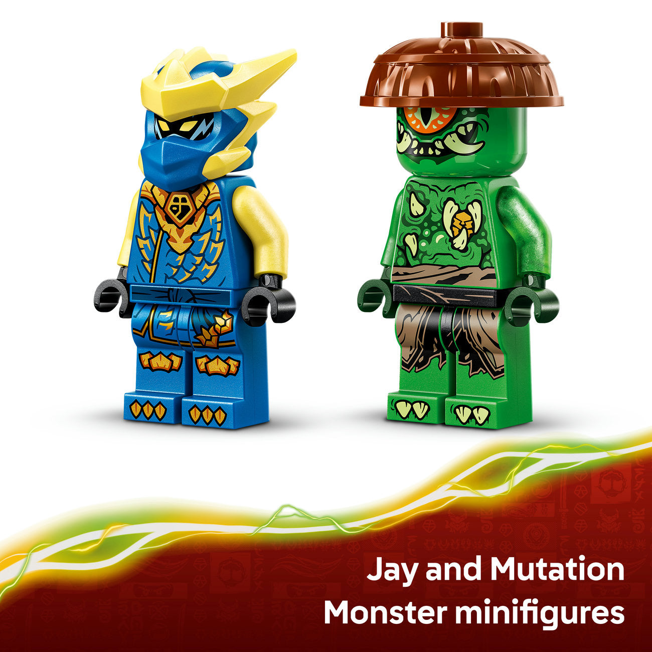 LEGO Ninjago 71853 Pack de Combat Méca Dragon de Jay 435 Pièces