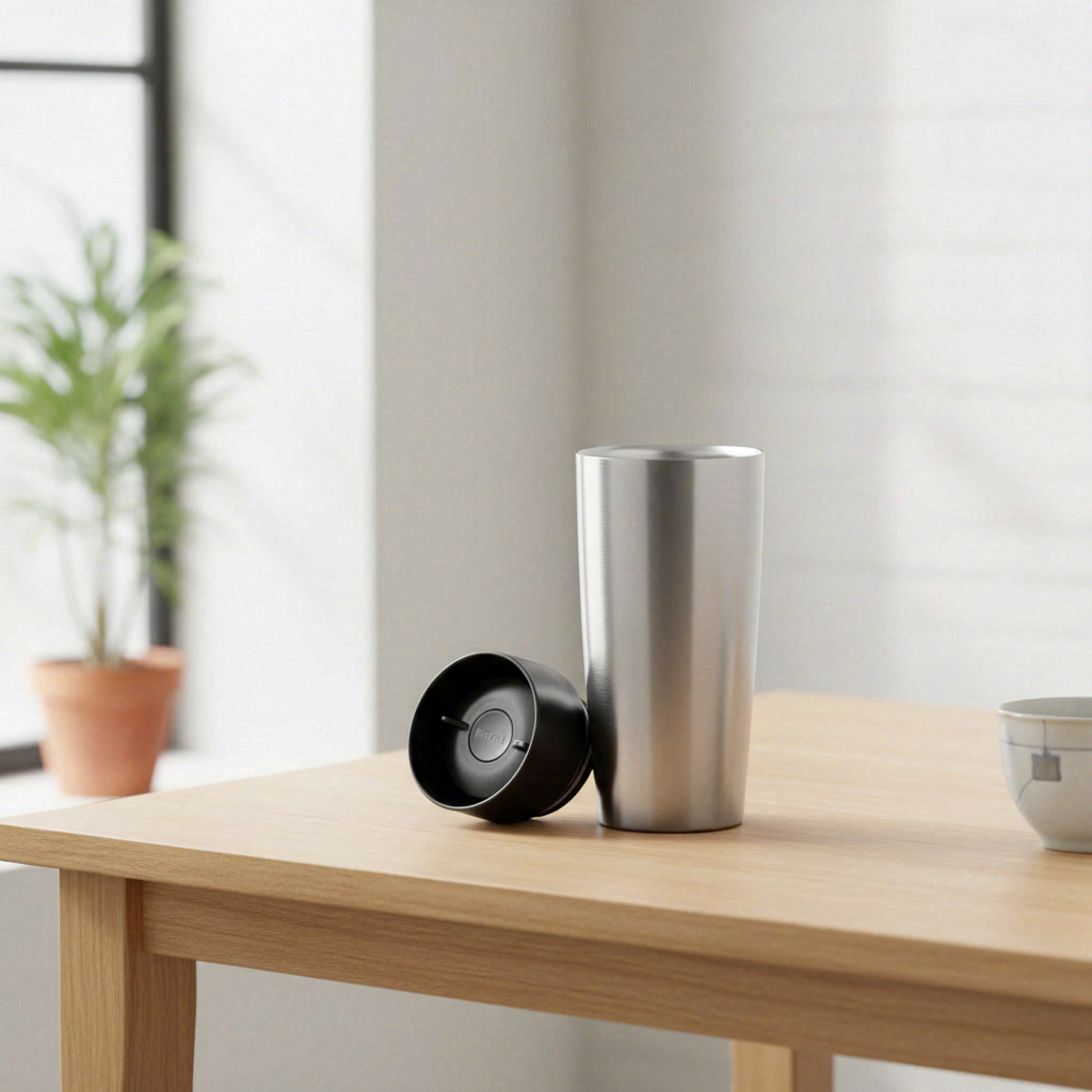 TEFAL Mug isotherme en acier inoxydable - Inox
