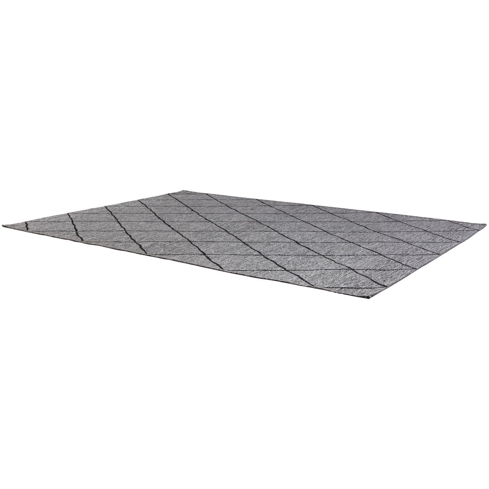 VIVARAISE Allan Tapis extérieur gris perle - 200 x 290 x 1 cm