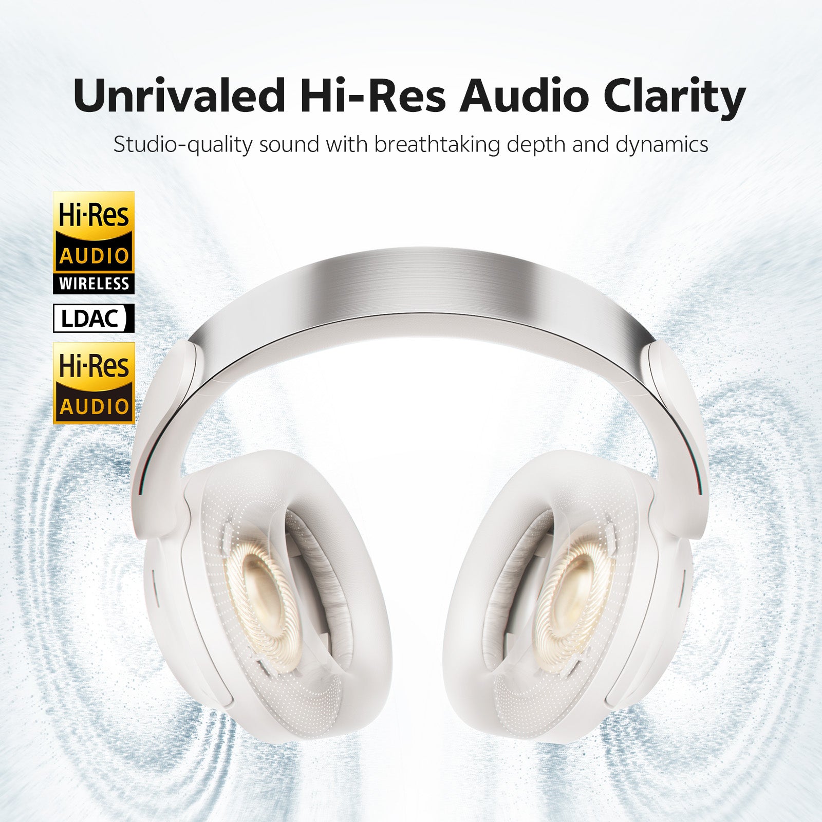 QCY-H3S Casque sans fil - Blanc
