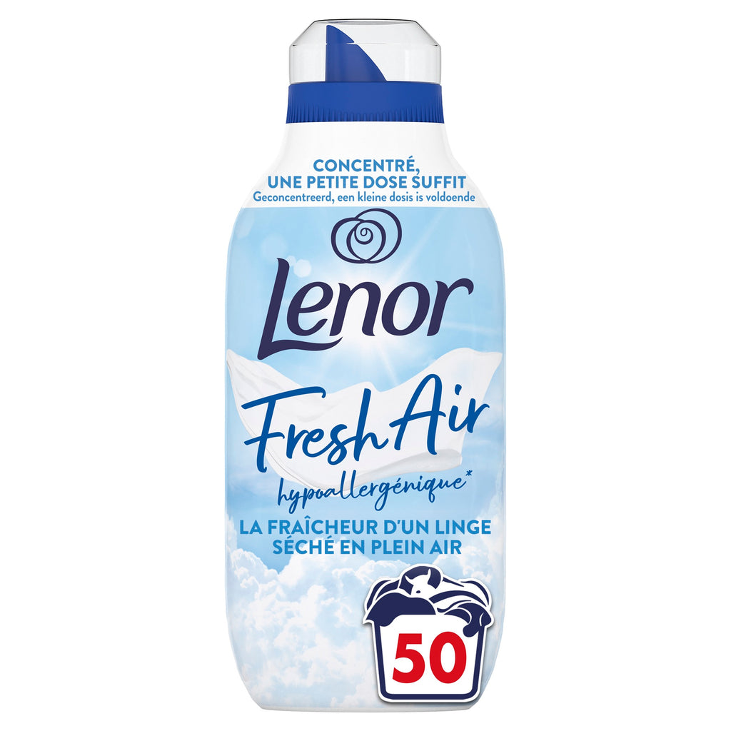 Lenor Air frais Adoucissant textile hypoallergénique ultra concentré, 50 lavages, 700 ml