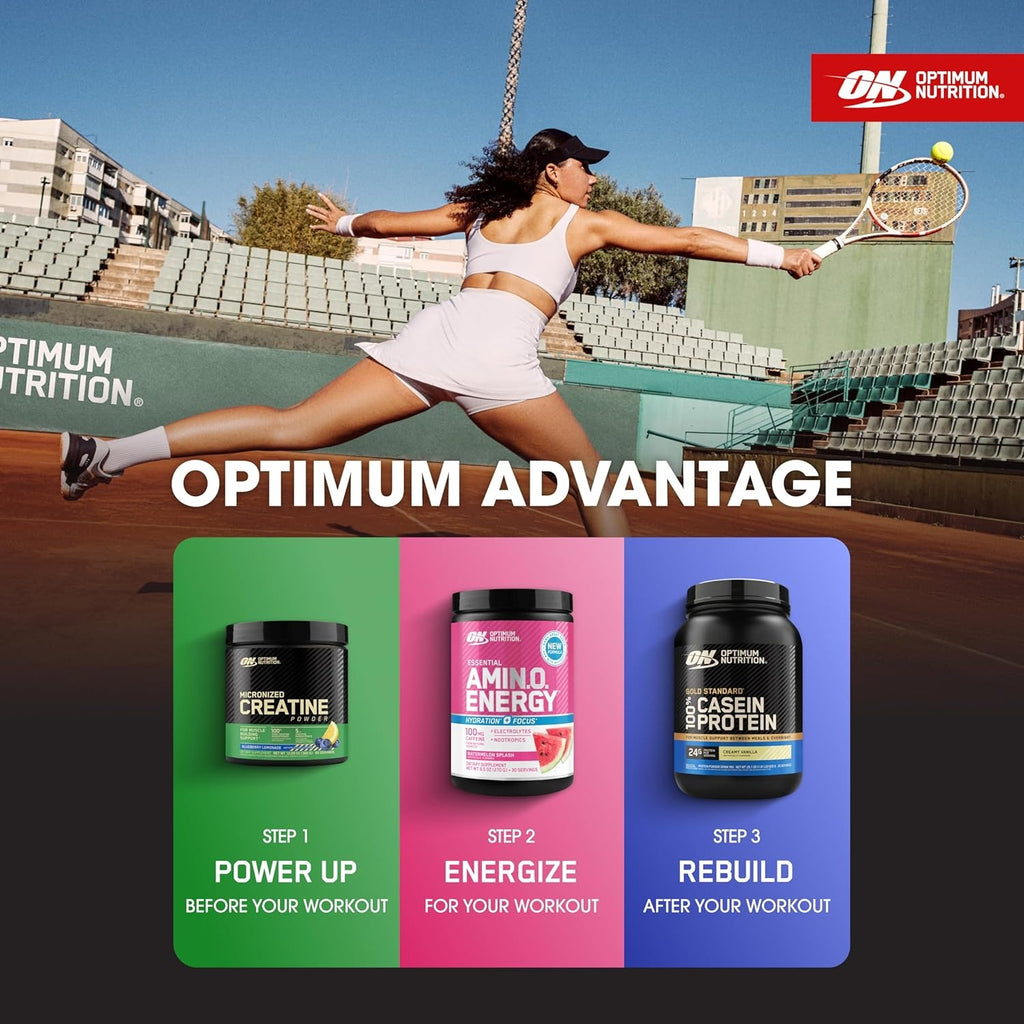 Optimum Nutrition Gold Standard 100 % Caséine, Vanille onctueuse 1,82 kg (55 portions)