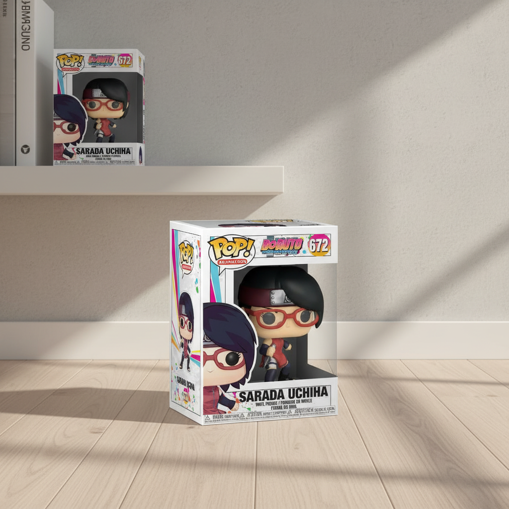 Funko Pop! Animation: Boruto: Naruto Next Generations - Sarada Uchiha #672 Figurine en Vinyle