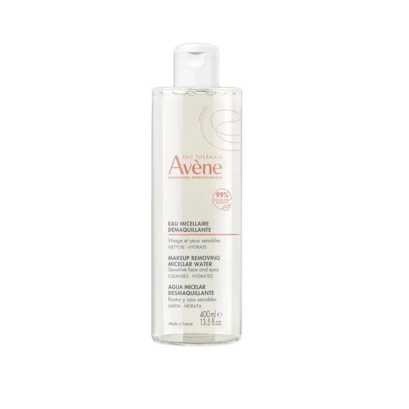 Avène Eau micellaire (Nettoyant 3-en-1 – Démaquillant et nettoyant visage) 400 ml