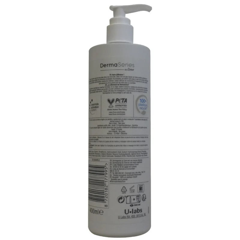 DOVE Dermaseries - Lait corporel hydratant - 400 ml