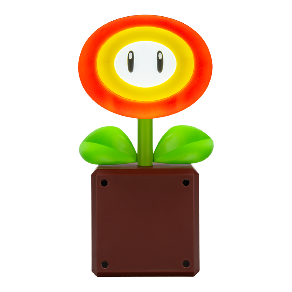 Super Mario Lampe Fleur de Feu - sous licence officielle - Fonctionne avec piles