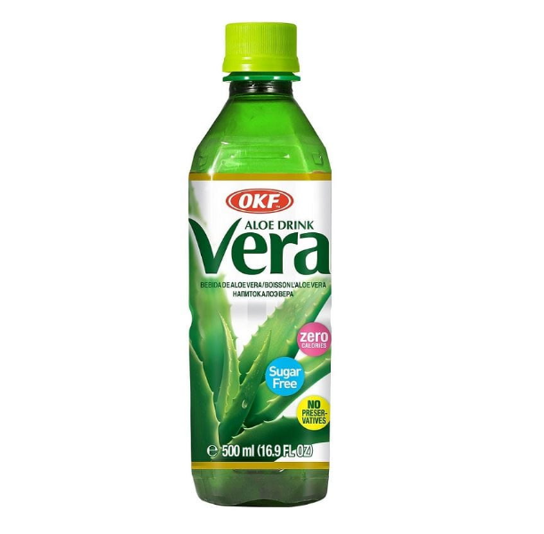 OKF Boisson à l’aloe vera sans sucre - 500 ml