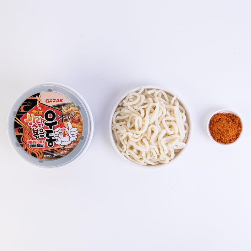 Garak Bol de nouilles udon au poulet épicé 215 g