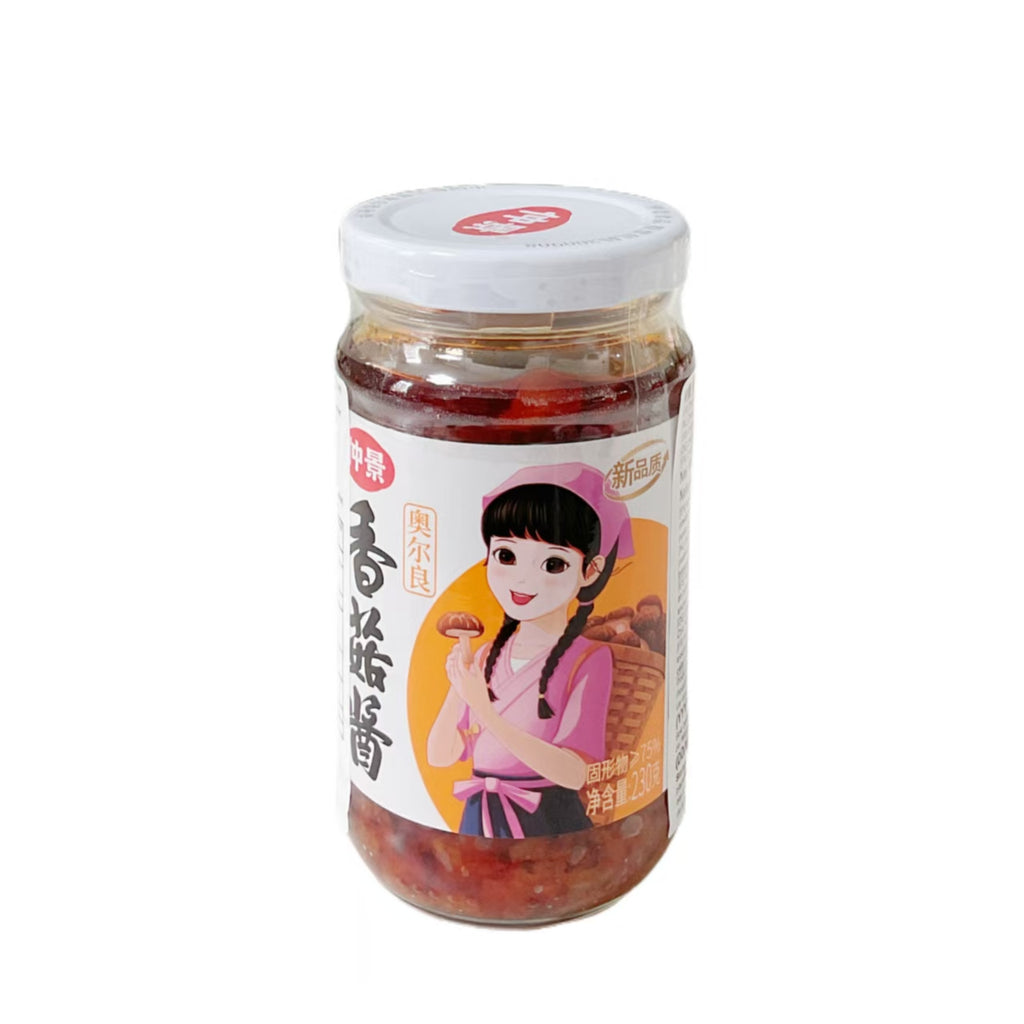 Zhongjing Sauce aux champignons Saveur Orléans 230 g