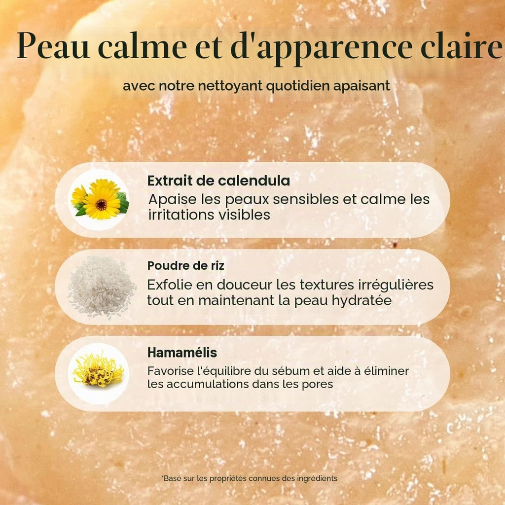 Arencia Nettoyant Frais Calendula & Riz Mochi - 120 g