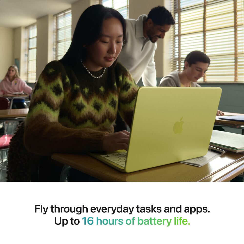 Apple MacBook Neo 13 pouces, 8 Go RAM, 256 Go SSD, puce A18 Pro avec CPU 6 cœurs et GPU 5 cœurs, Indigo, AZERTY