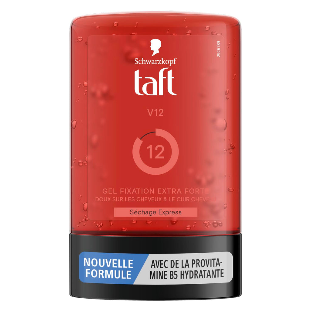 TAFT V12 Power Gel Fixation Extra Forte Niveau 12 Provitamine B5 300 ml