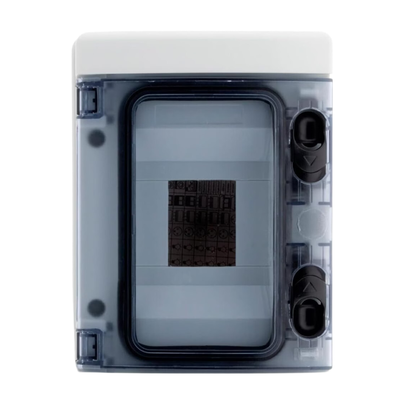 Coffret étanche IP65 4 modules livré avec accessoires - Zenitech
