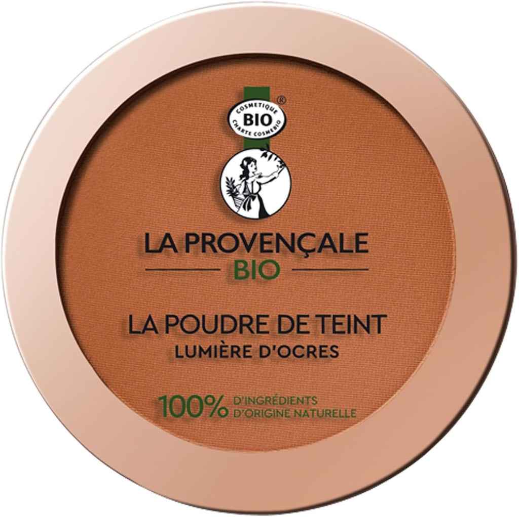La Provençale Fond de Teint Poudre Bio Certifié Bio Ocre Foncé 8 g