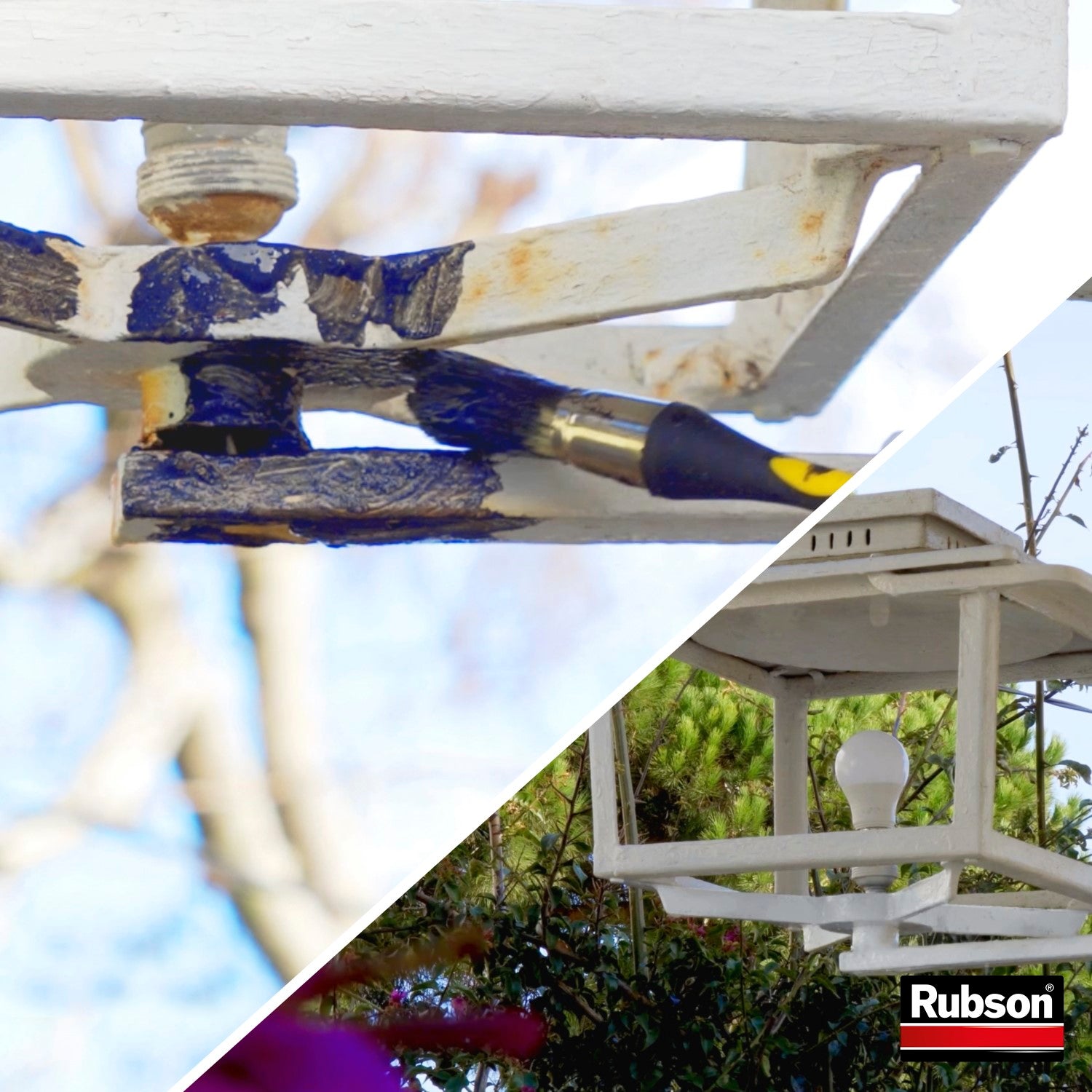 Rubson | Frameto Stop-Rouille (bidon 1 L) – Traitement anti-rouille pour intérieur et extérieur – Convertisseur de rouille à effet immédiat, peut être peint