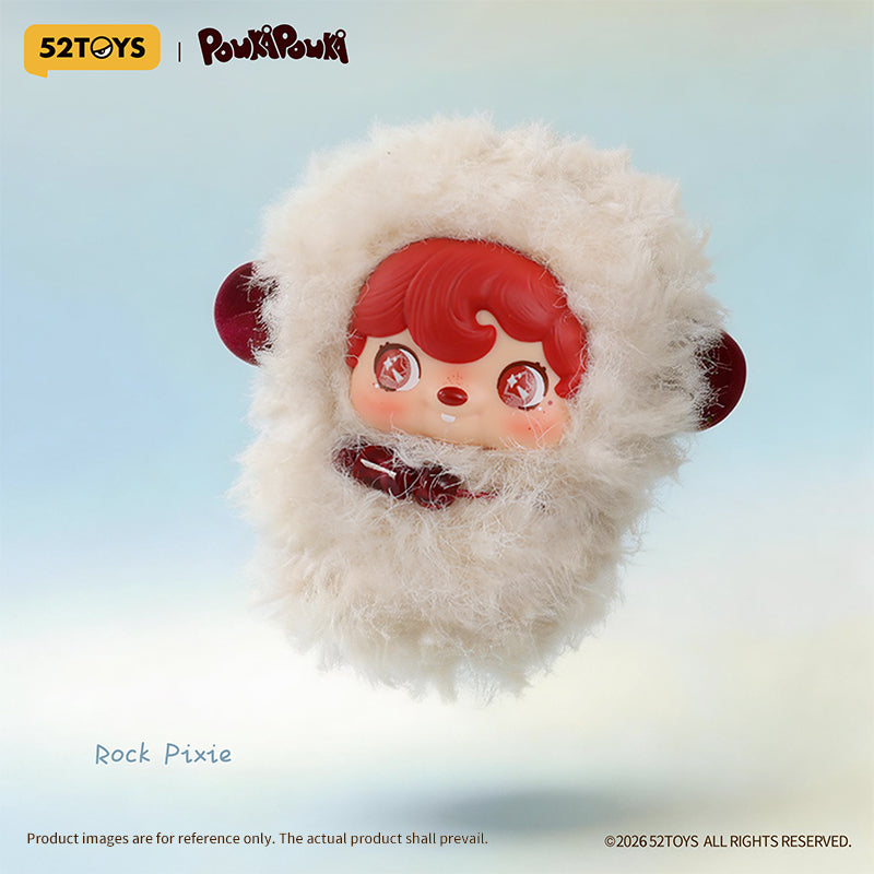 52TOYS POUKAPOUKA Boîte Mystère Peluche Vinyle Esprit Céleste Pendentif de Collection Tendance & Ornement de Poupée Une Figurine Aléatoire par Commande