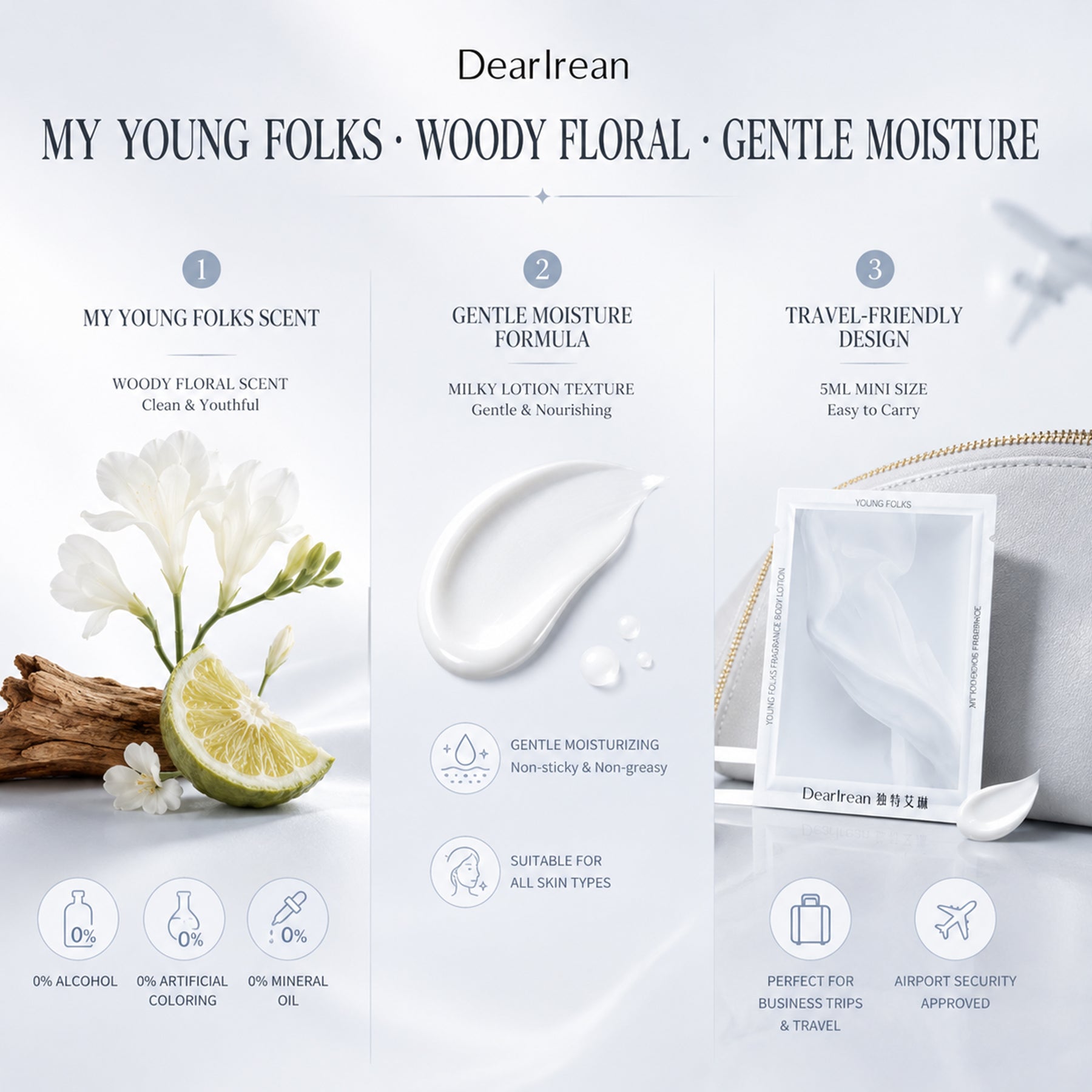 Dear Irean "My Youth" Lotion Corporelle Parfumée 5 ml