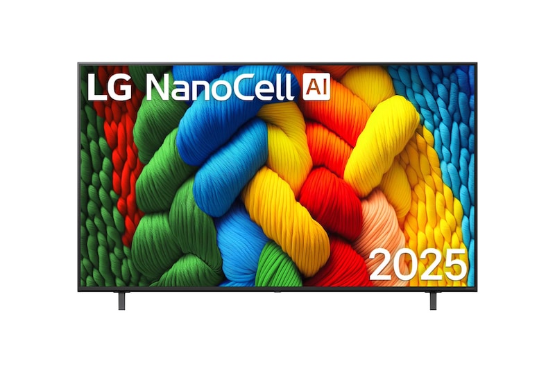LG TV 50NANO80A3B 50 pouces LED UHD 4K 60Hz Smart TV NanoCell AI NANO80 2025