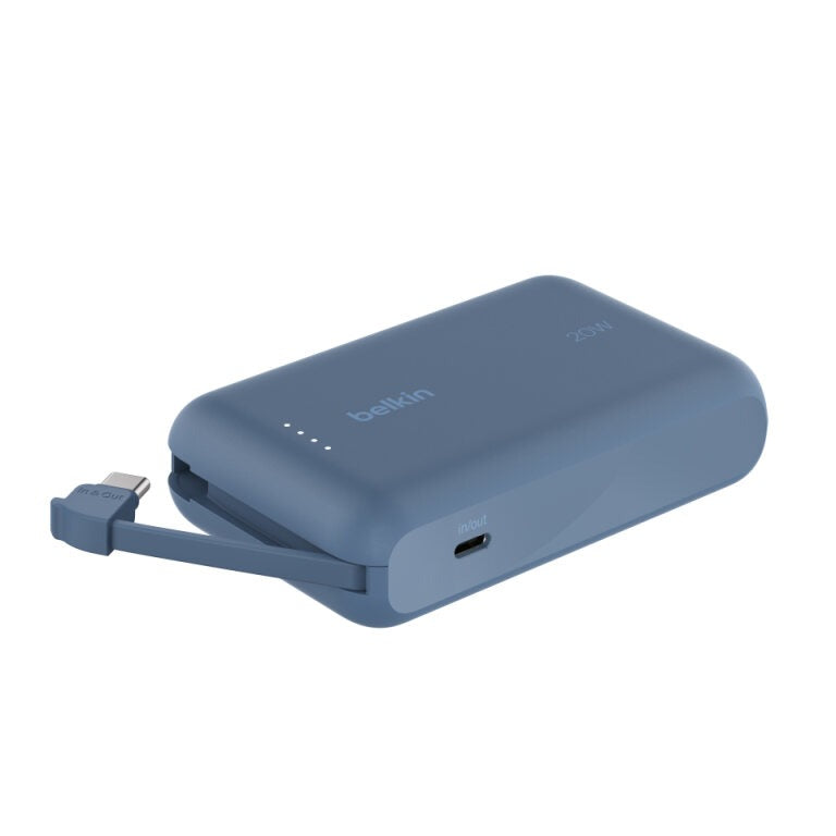 Belkin BOOST CHARGE Power Delivery Batterie externe 10 000 mAh - Bleu