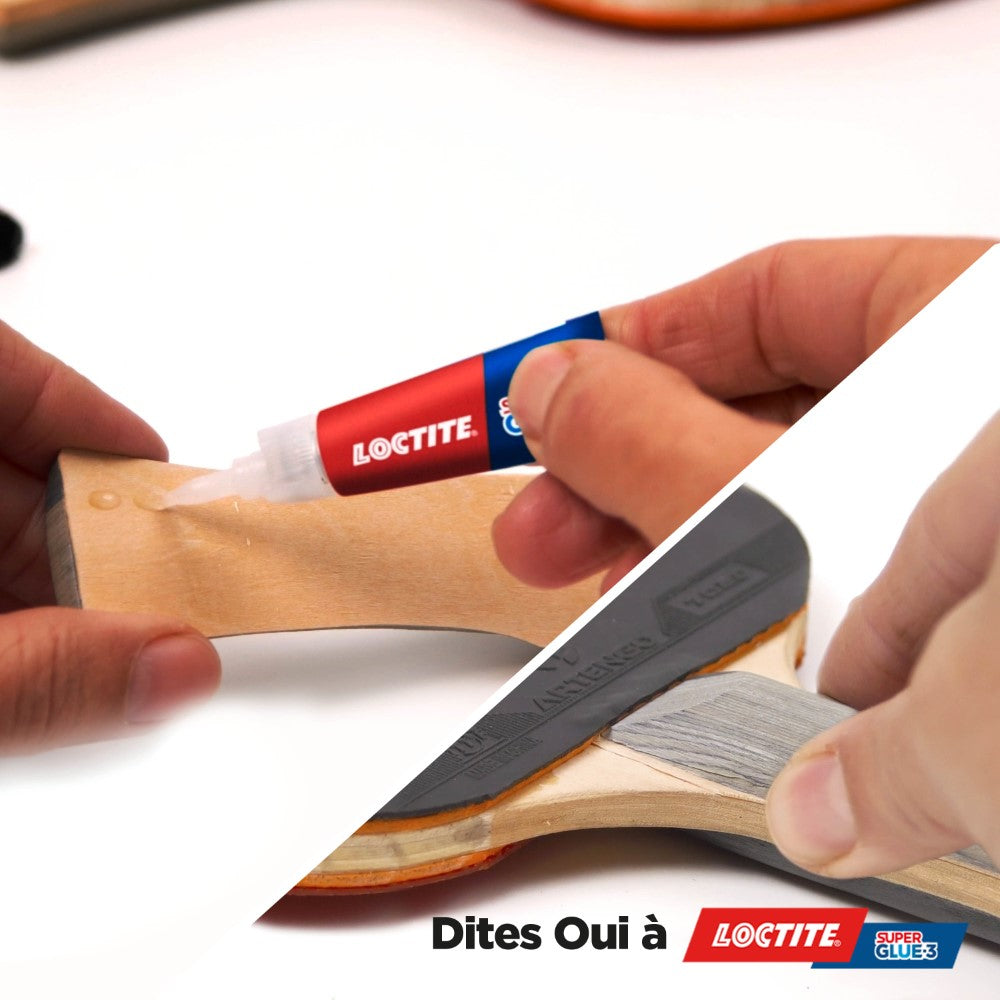 Henkel Loctite – Super Glue-3 Original (2 tubes de 3 g) – Colle forte et résistante de haute qualité – Colle liquide tous matériaux, transparente à séchage rapide