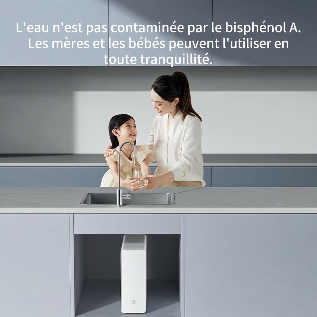 Ochama Distributeur d'eau domestique avec purificateur - 500 g - filtre à eau potable directe - haute performance