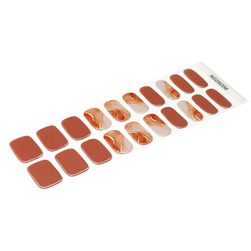 MeoMagic 14-154 Autocollants gels pour ongles - 20 pièces