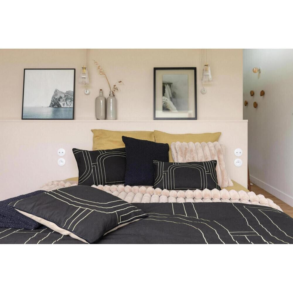 Vivaraise Alice Couverture beige - 130 x 160 cm