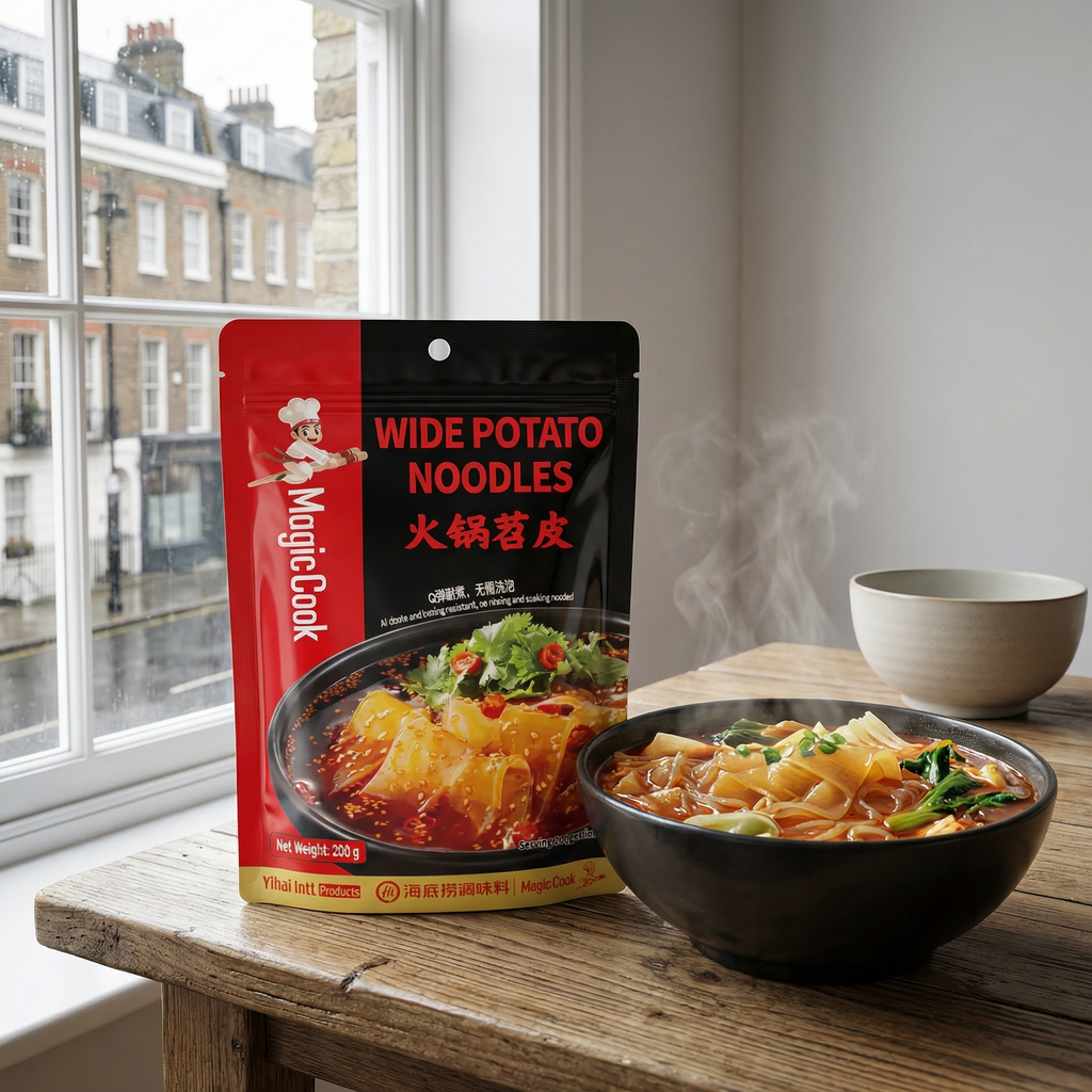 HAIDILAO Nouilles de pomme de terre larges - 200 g