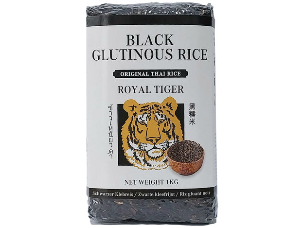 Royal Tiger Riz gluant noir - 1 kg