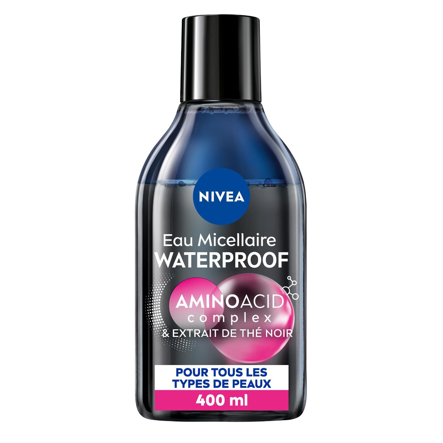 NIVEA Expert Lotion nettoyante biphasée micellaire waterproof - 400 ml