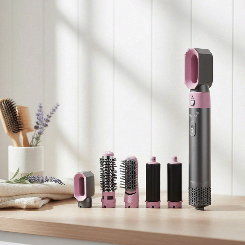 Yoghi AIRPRO4T Brosse à air chaud multifonction 5 en 1