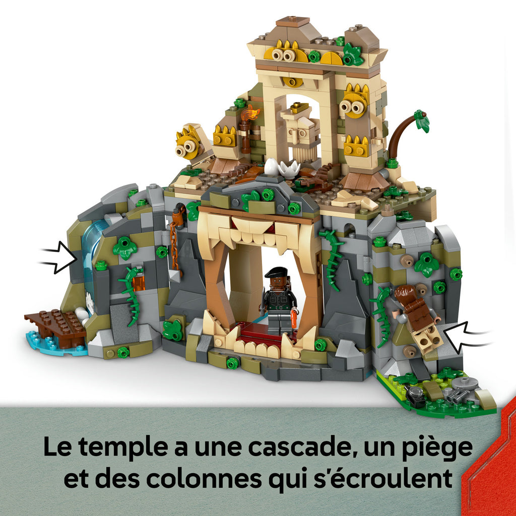 LEGO Jurassic World Mission du temple Spinosaurus & Quetzalcoatlus 76976 Set de construction (984 pièces)